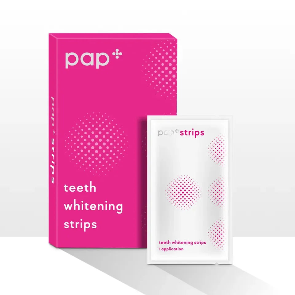 Peroxide-Free Teeth Whitening Strips