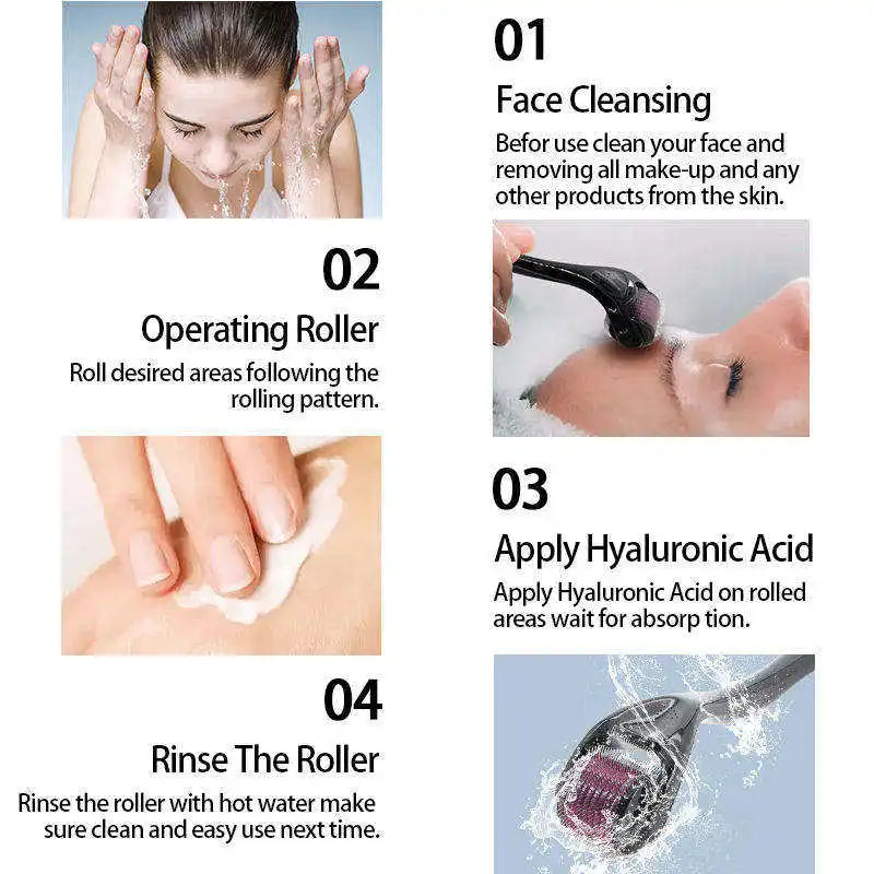 Micro Needle Beard Growth Derma Roller